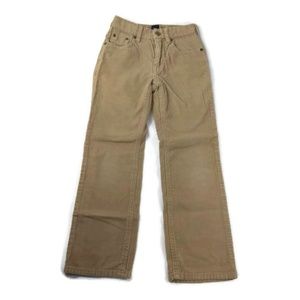 Boys Gap Kids Beige Corduroy Slacks Pants Size 8